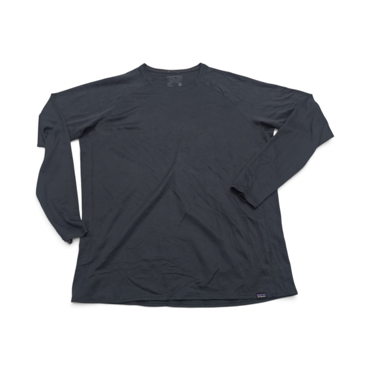 Playera Patagonia Xgrande Xl Gris Manga Larga