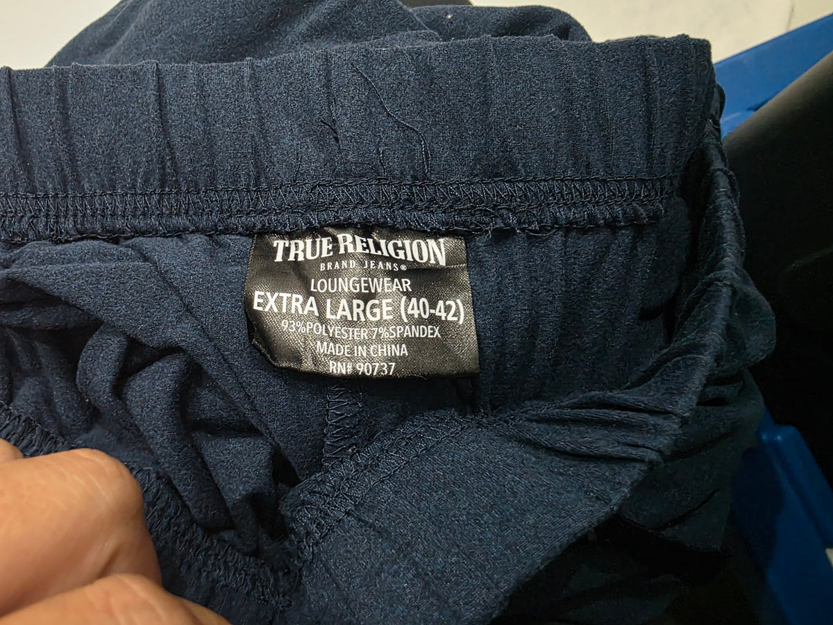 Pants Pijama True Religion Xgrande Xl Azul