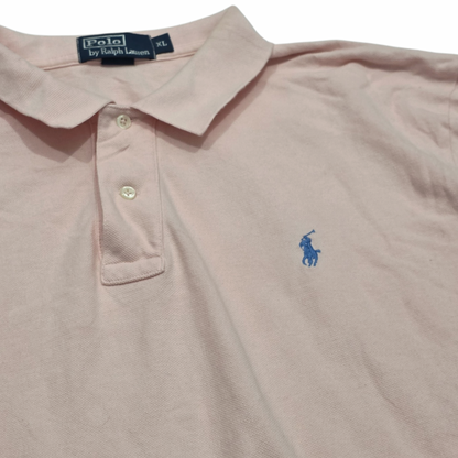 Playera Ralph Lauren Xgrande Xl Polo Rosa Manga Larga