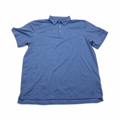 Playera Vineyard Vines Xgrande Xl Polo Azul Lineas