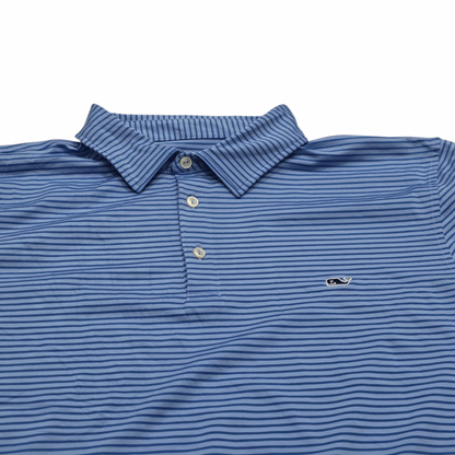 Playera Vineyard Vines Xgrande Xl Polo Azul Lineas