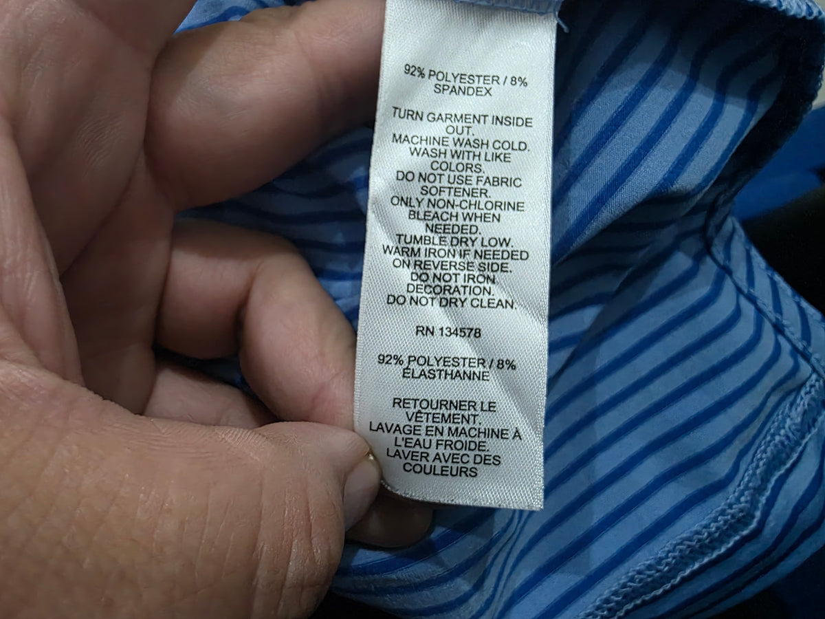 Playera Vineyard Vines Xgrande Xl Polo Azul Lineas