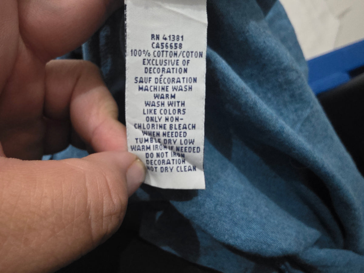 Playera Ralph Lauren Xgrande Xl Azul Pony Naranja