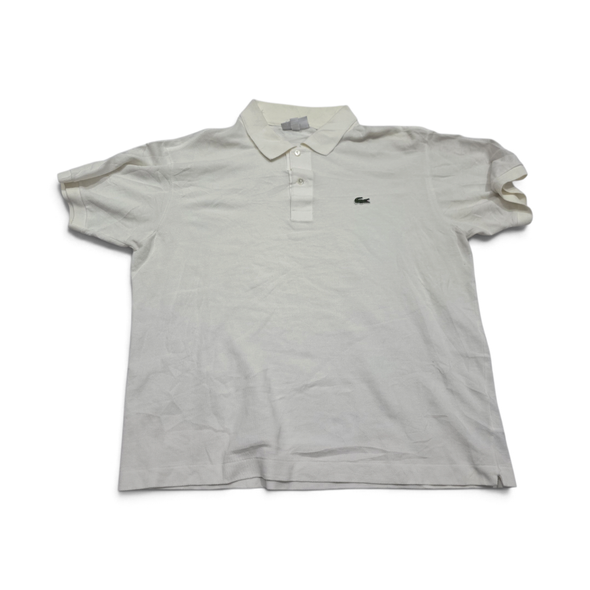 Playera Lacoste Xgrande Xl Fr 6 Polo Blanca