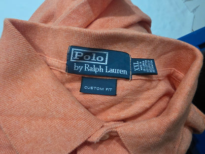 Playera Ralph Lauren Xxl Polo Custom Fit Naranja