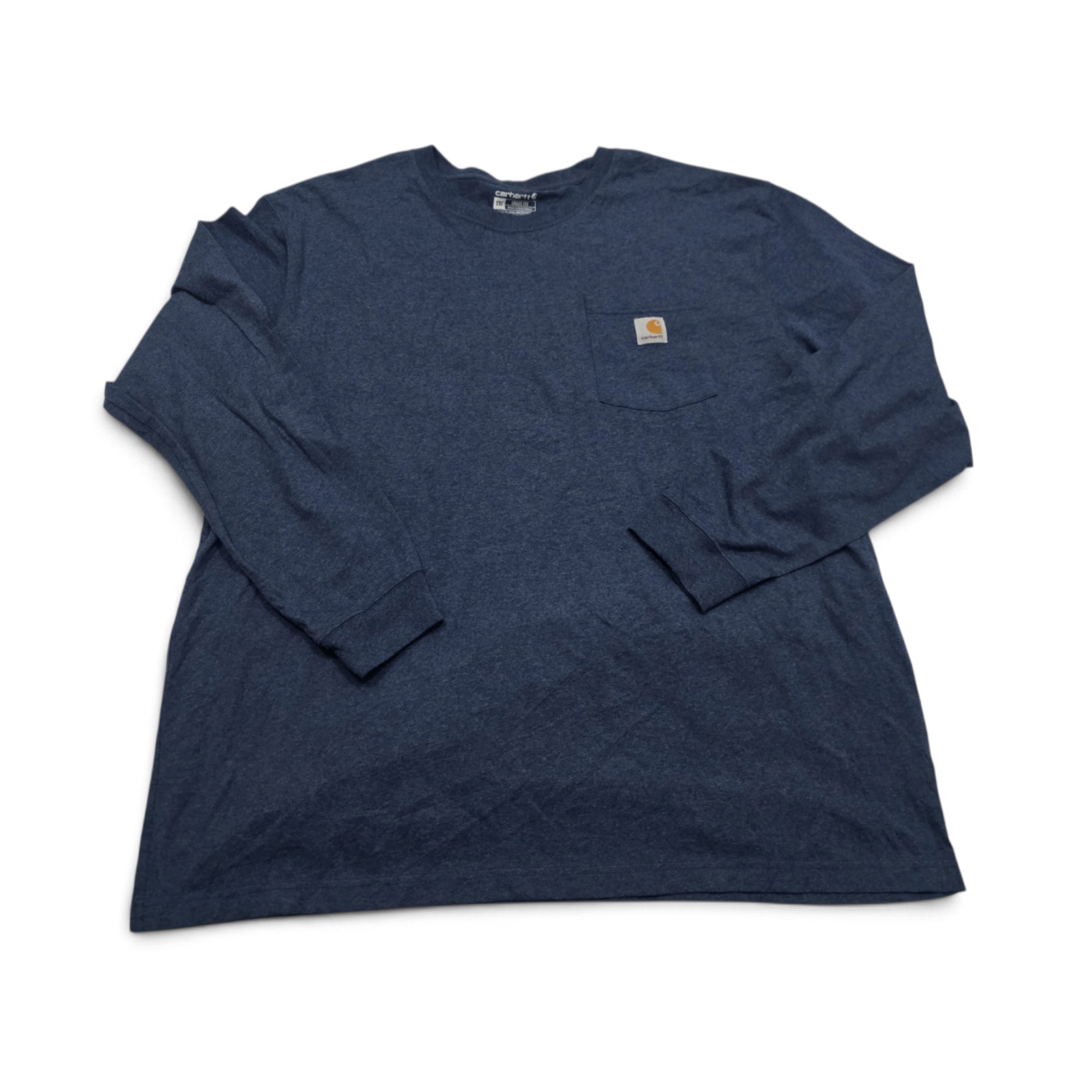Playera Carhartt 2xl Loose Fit Azul Manga Larga