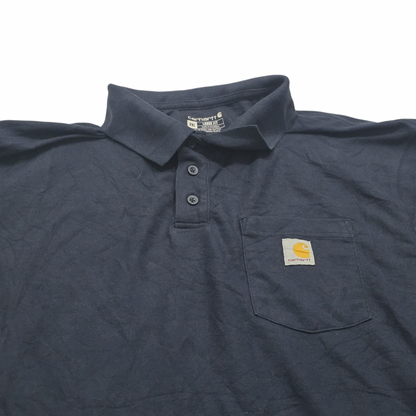 Playera Crahartt 2xl Loose Fit Polo Azul
