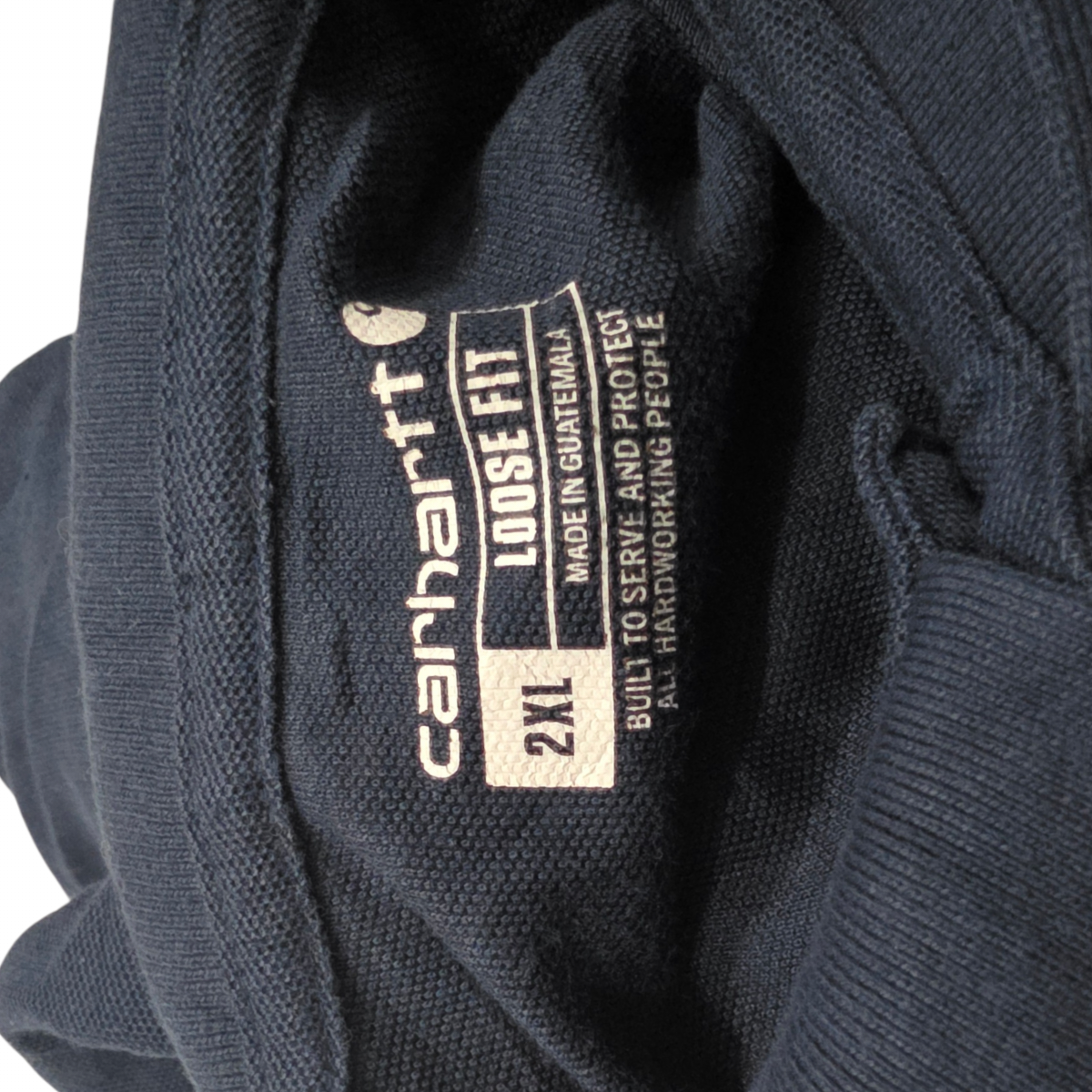 Playera Crahartt 2xl Loose Fit Polo Azul