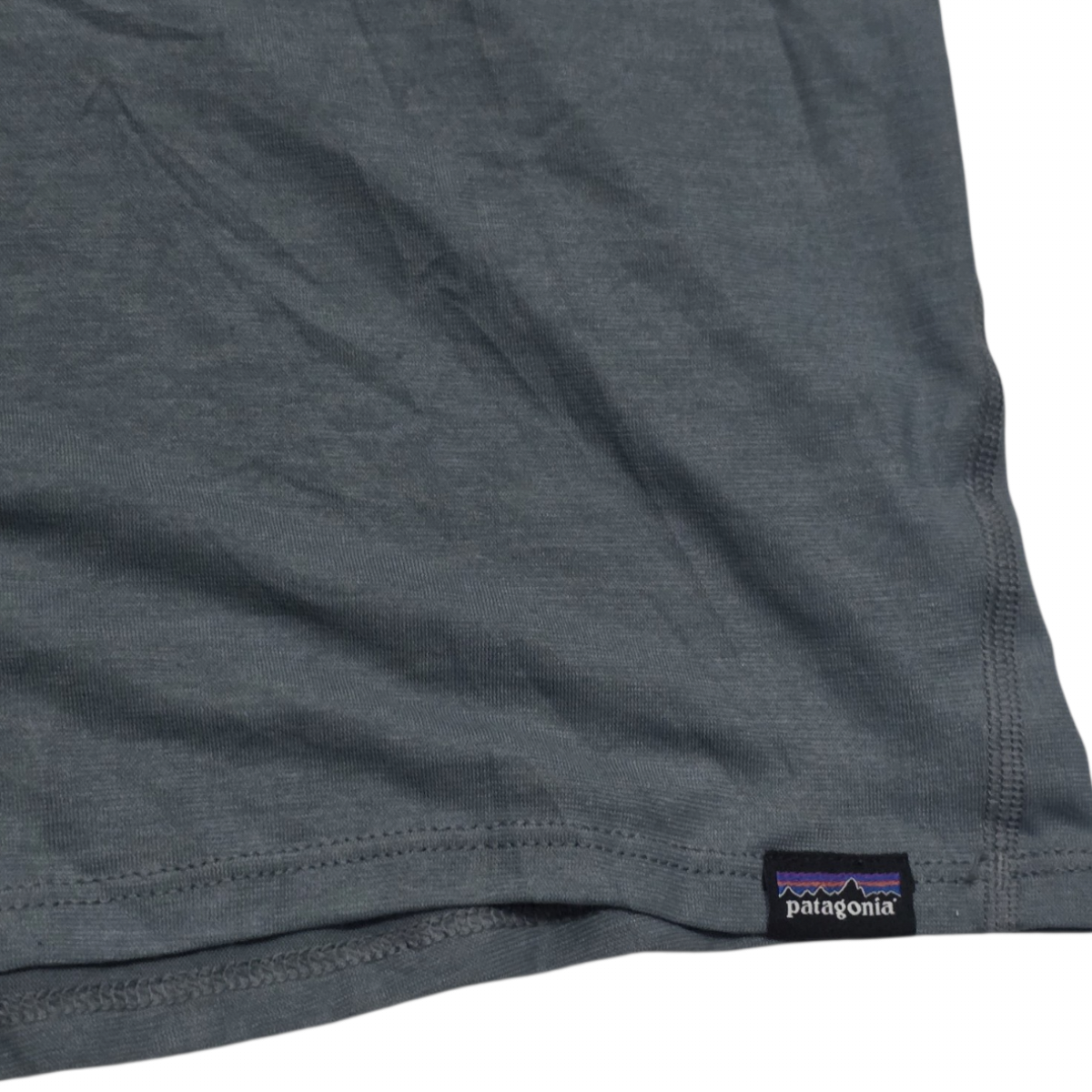 Playera Patagonia Xxl Gris Capilene Cool Trail Manga Larga