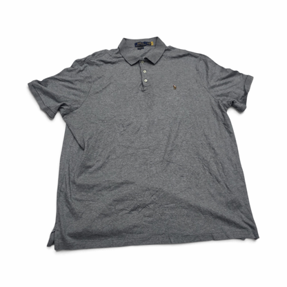 Playera Ralph Lauren Xxl Classic Fit Polo Gris