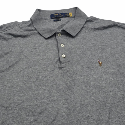 Playera Ralph Lauren Xxl Classic Fit Polo Gris