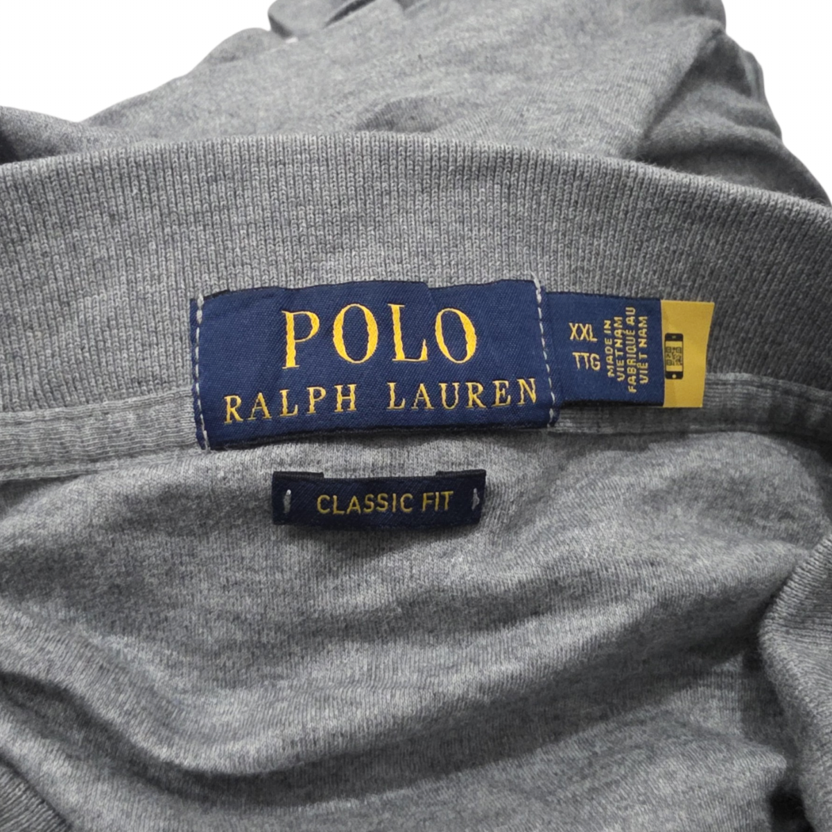 Playera Ralph Lauren Xxl Classic Fit Polo Gris