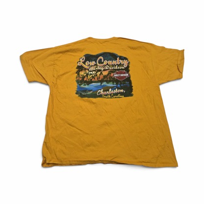 Playera Harley Davidson 2xl Mostaza