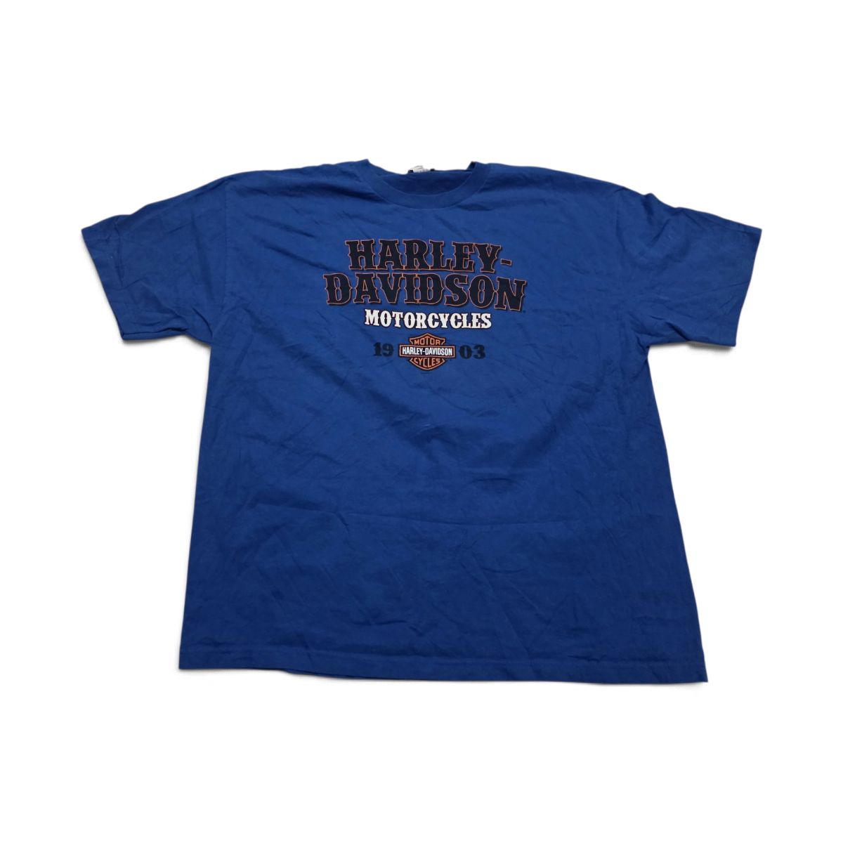 Playera Harley Davidson 2xl Georgia Azul