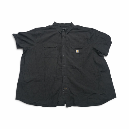 Camisa Carhartt 4xl Loose Fit Gris Manga Corta