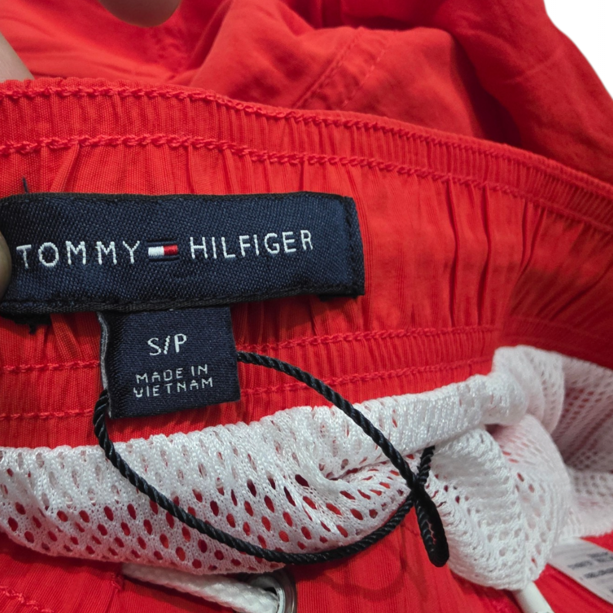 Bermuda Tommy Hilfiger Chico S Bañador Rojo
