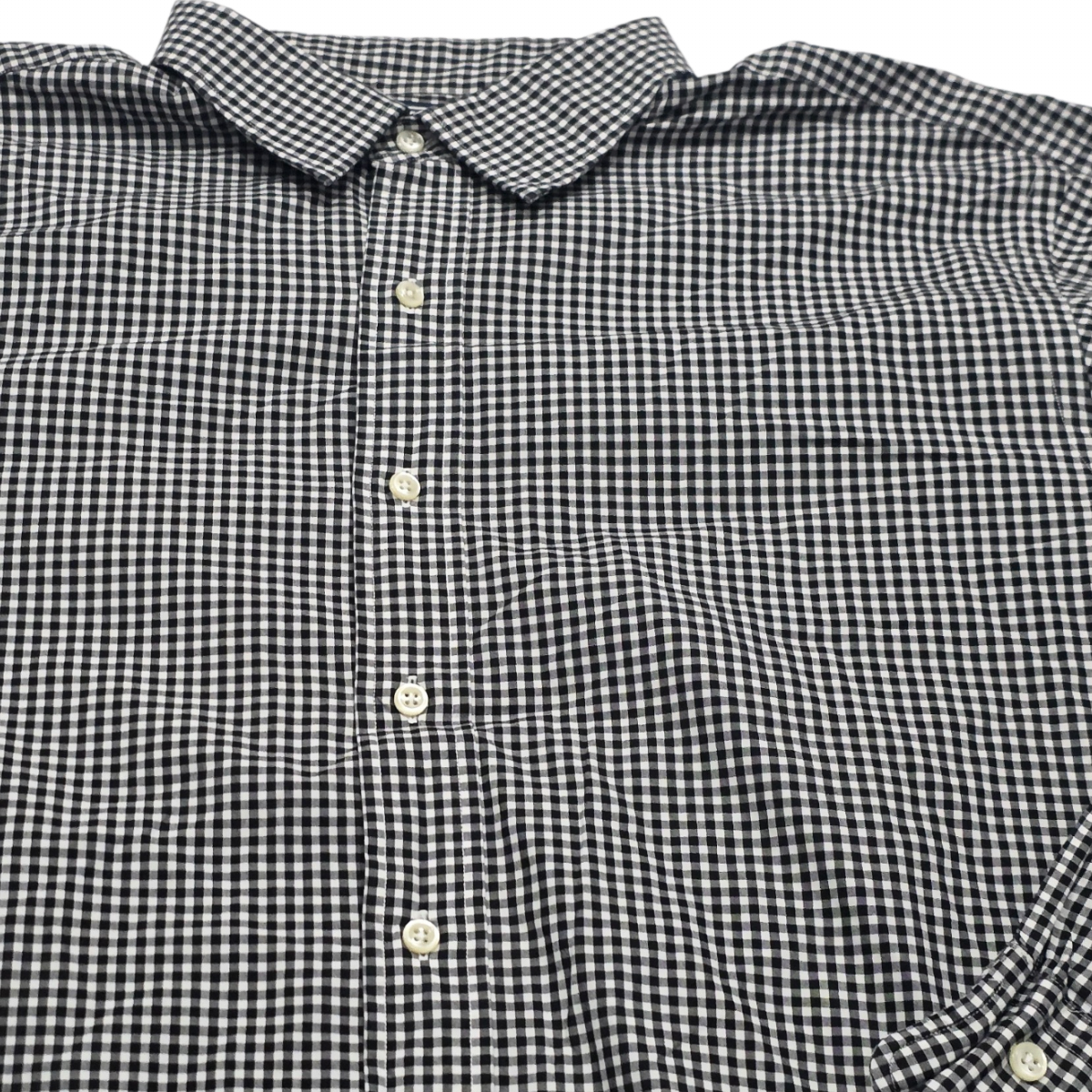 Camisa Ralph Lauren 18 Xxl Curham Cuadro Negro Y Blanco