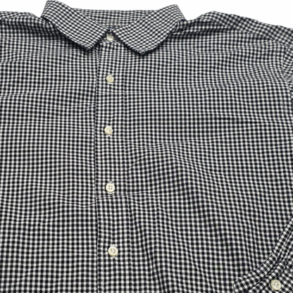 Camisa Ralph Lauren 18 Xxl Curham Cuadro Negro Y Blanco