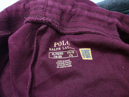 Bermuda Ralph Lauren Adolescente Xl 18-20 Vino (Usado)