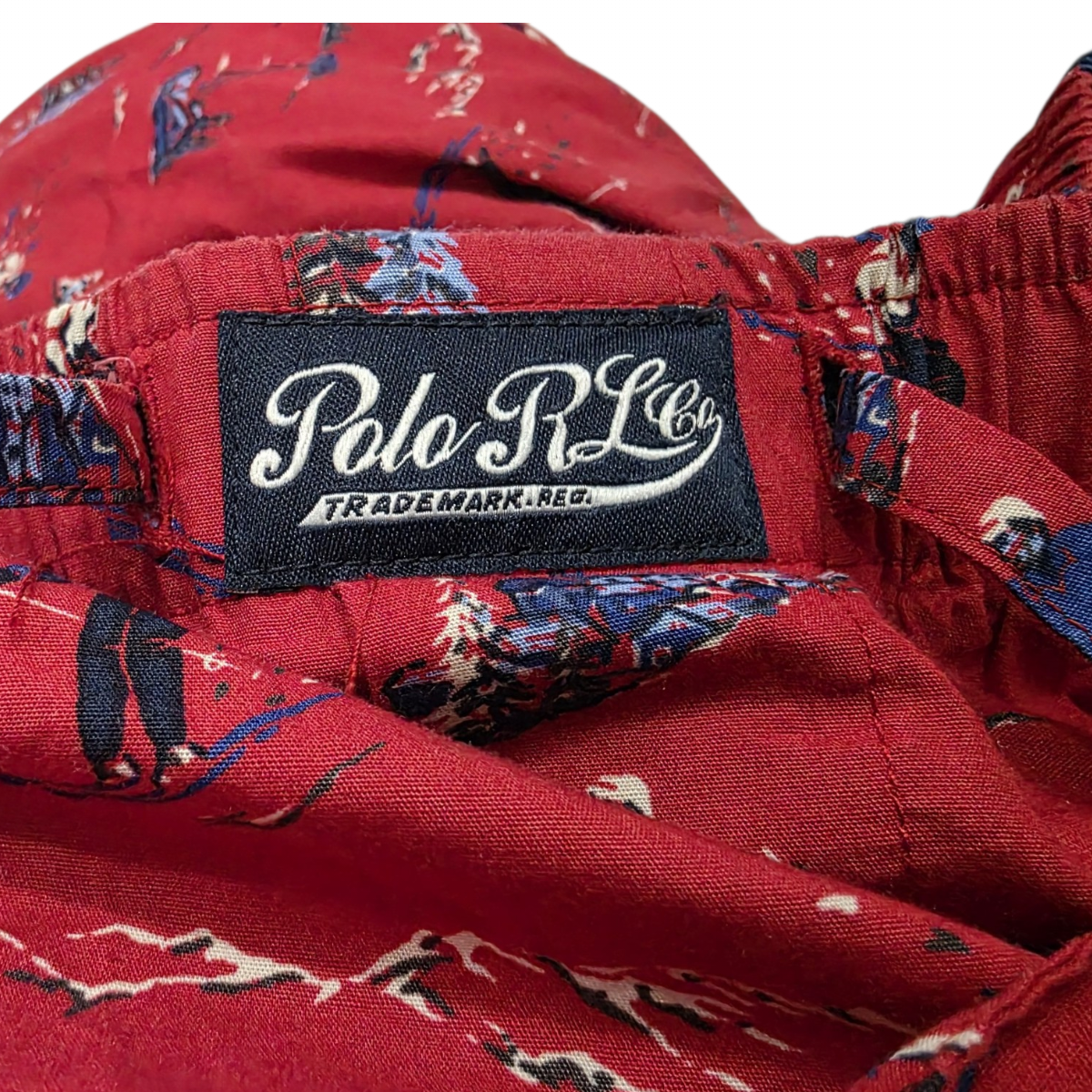 Pijama Ralph Lauren Mediana M Roja Skii (Usado)