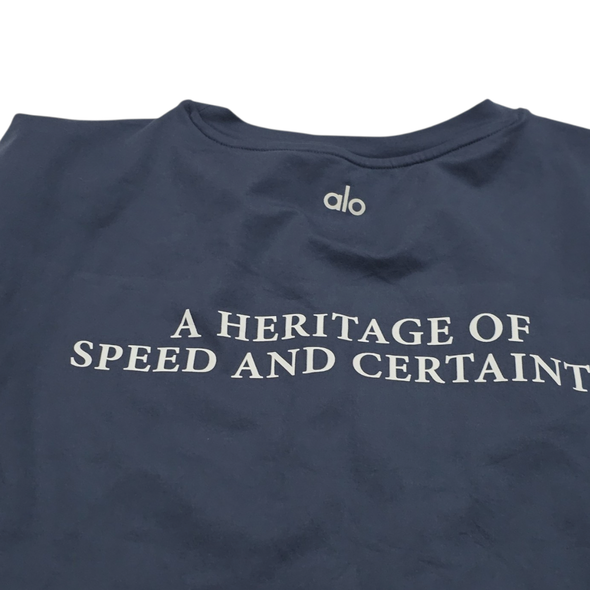 Playera Alo Yoga Mediana M Azul (Usado)