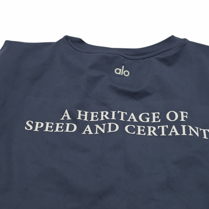 Playera Alo Yoga Mediana M Azul (Usado)