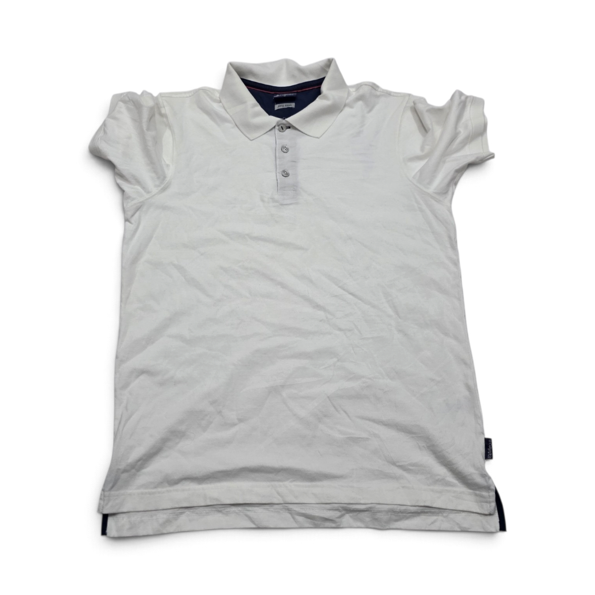 Playera Columbia Pfg Slim Mediana M Polo Blanco (Usado)