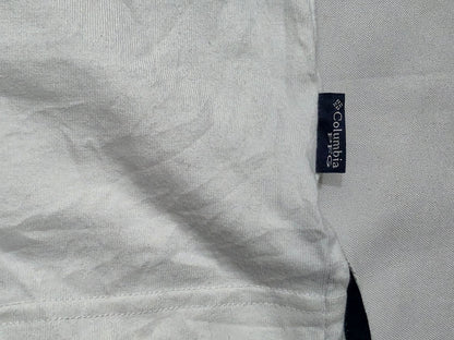 Playera Columbia Pfg Slim Mediana M Polo Blanco (Usado)