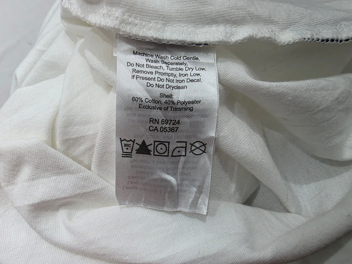 Playera Columbia Pfg Slim Mediana M Polo Blanco (Usado)