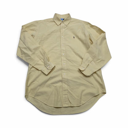Camisa Ralph Lauren Classicfit 16 34-35 Amarillo Pony Colors (Usado)