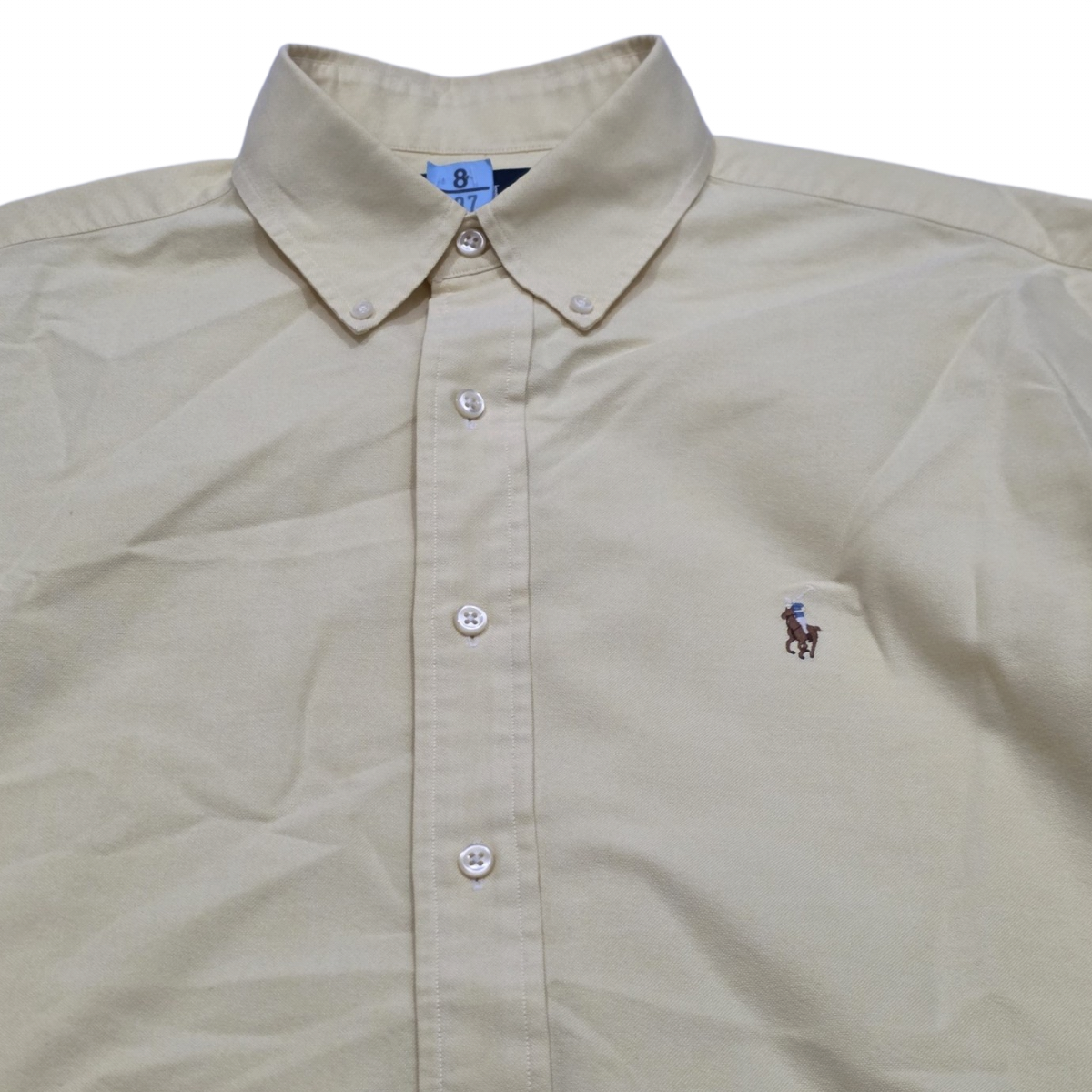 Camisa Ralph Lauren Classicfit 16 34-35 Amarillo Pony Colors (Usado)