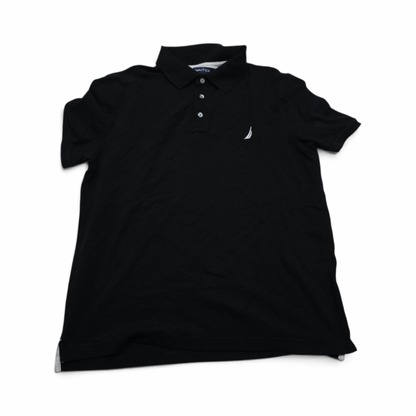 Playera Nautica Polo Grande L Negro (Usado)
