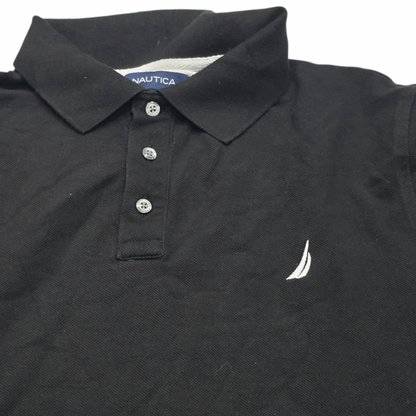 Playera Nautica Polo Grande L Negro (Usado)