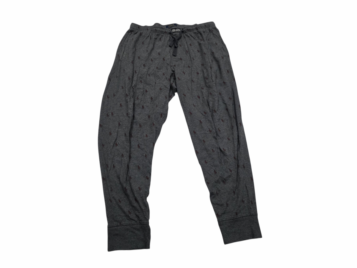 Pijama Ralph Lauren Xgrande Xl Gris Ponys (Usado)
