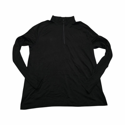 Playera Lululemon Xgrande Xl Verde Manga Larga Medio Cierre (Usado)