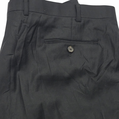 Pantalon Vestir Ralph Lauren 40x30 Recto Negro (Usado)
