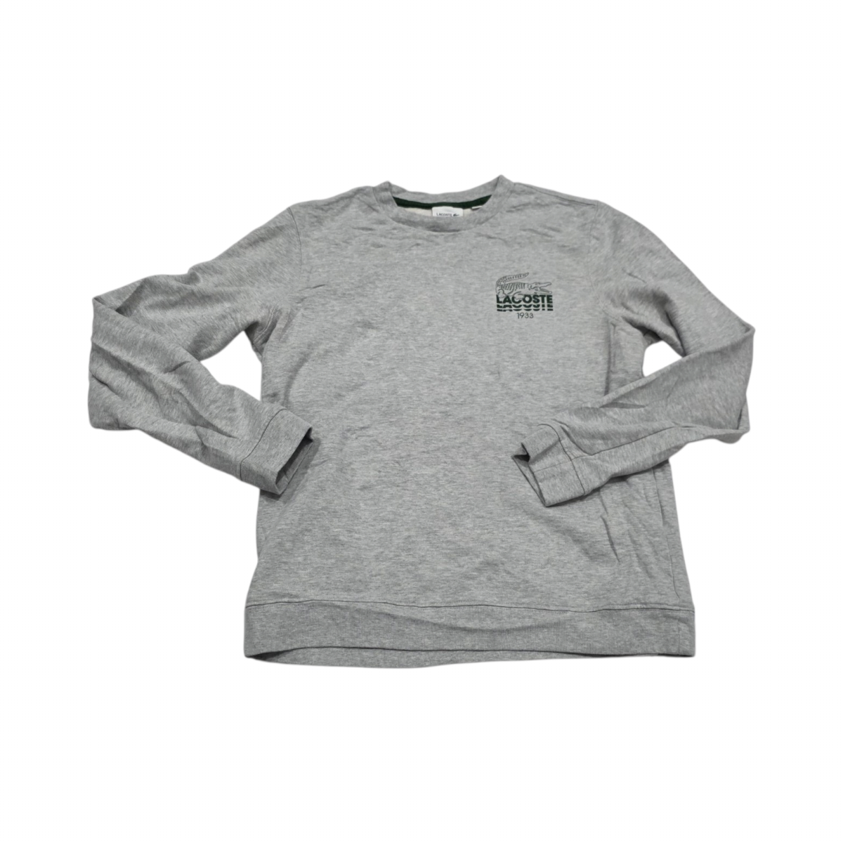 Sudadera Lacoste Adolescente 16 Gris (Usado)