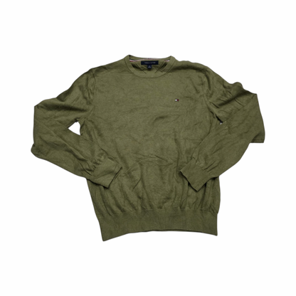 Sueter Tommy Hilfiger Mediana M Verde Cuello Redondo (Usado)