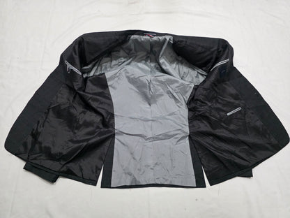 Saco Tommy Hilfiger 44l Gris Lana Y Poliester (Usado)