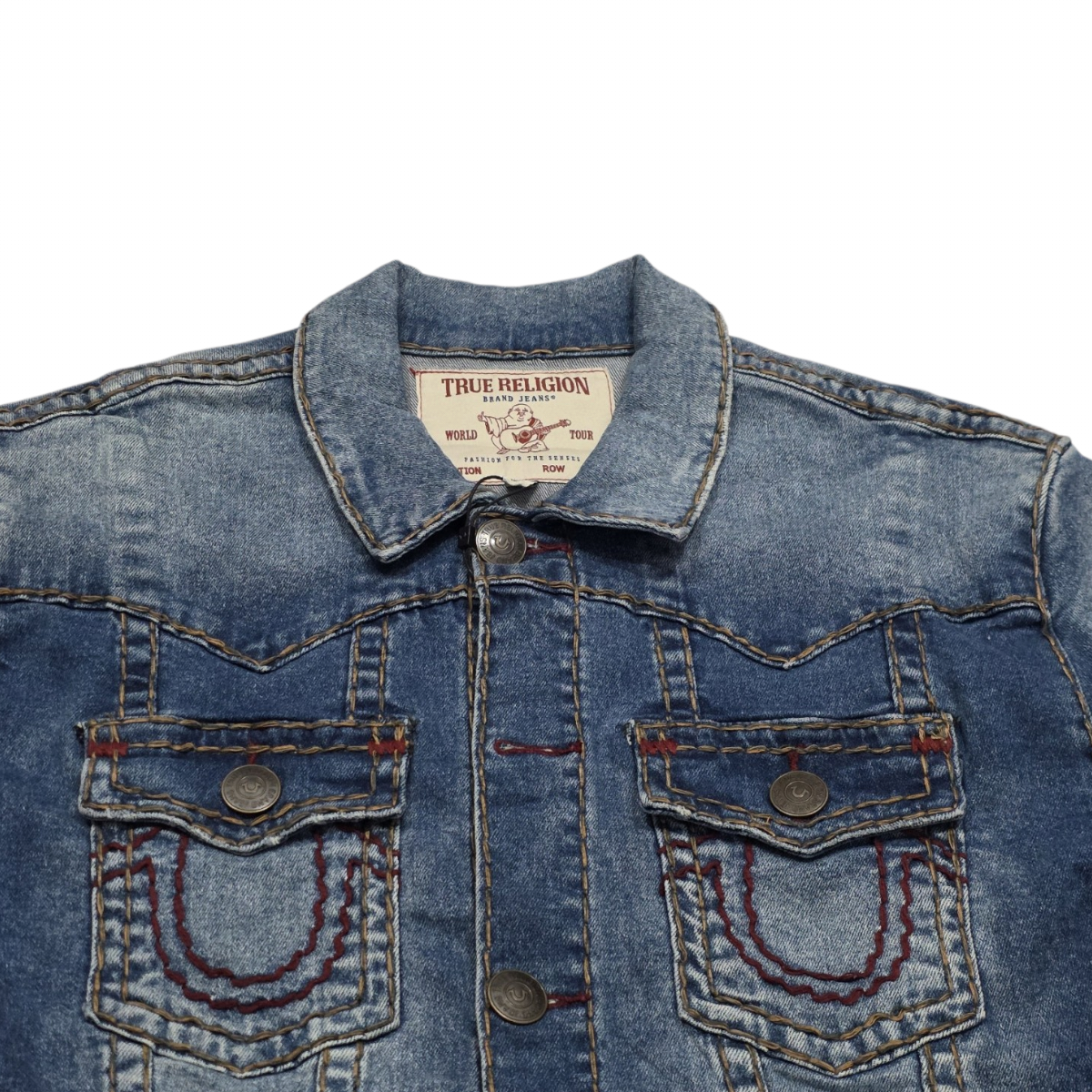 Chamarra True Religion Mezclilla 2xl Azul (NUEVO)