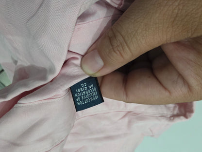 Camisa Ralph Lauren 4xl 20 34-35 Big Classic Fit Rosa Pony (Usado)