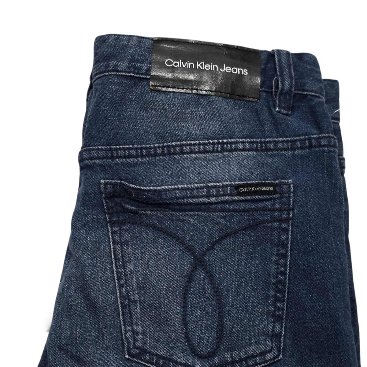 Pantalon Calvin Klein Adolescente 18 Azul Recto (Usado)