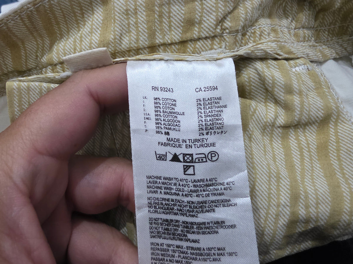 Pantalon Diesel 28 Beige Slimfit (Usado)