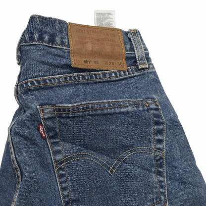 Pantalon Levis 501 93 Azul 28x30 Recto (Usado)
