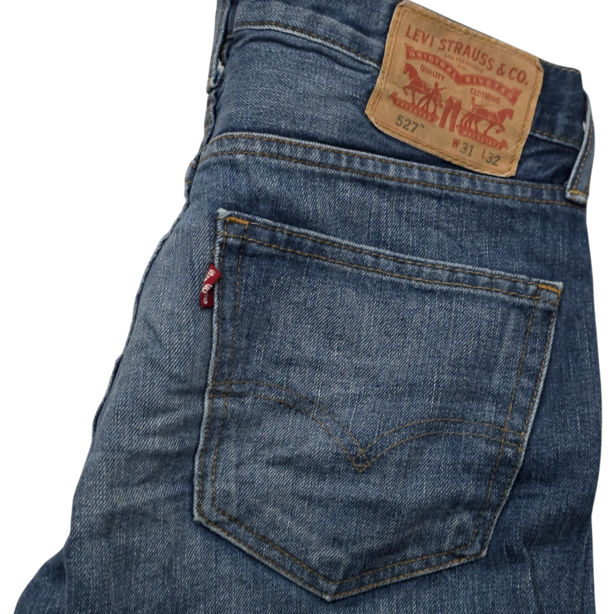 Pantalon Levis 527 31x32 Slim Bootcut (Usado)