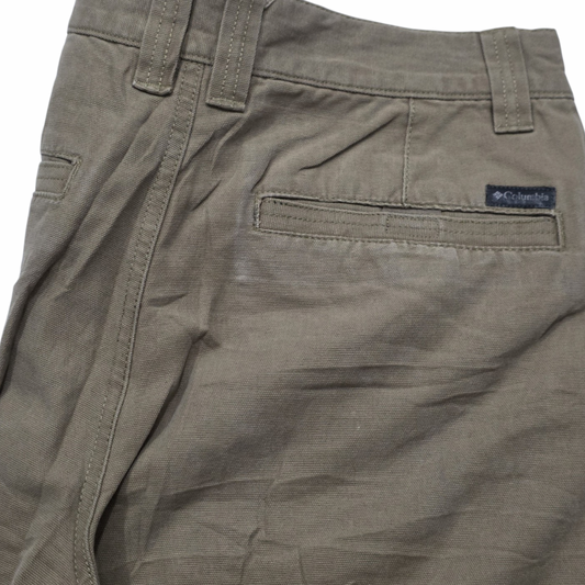 Pantalon Columbia 32x32 Regular Fit Cafe (Usado)