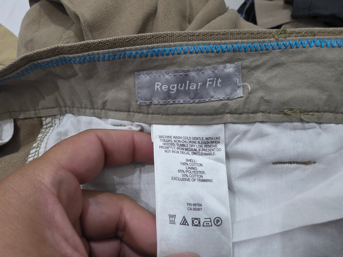 Pantalon Columbia 32x32 Regular Fit Cafe (Usado)