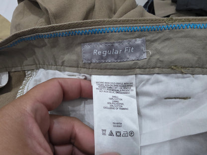 Pantalon Columbia 32x32 Regular Fit Cafe (Usado)