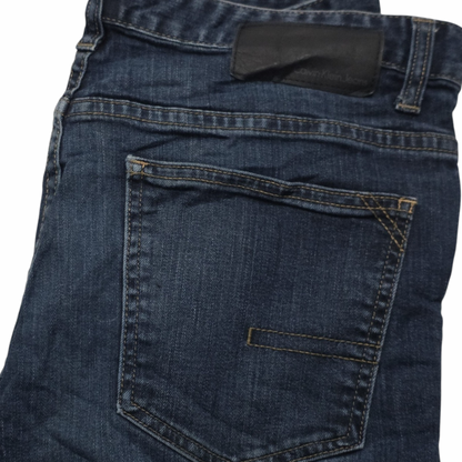 Pantalon Calvin Klein 32x30 Recto Azul Marin (Usado)