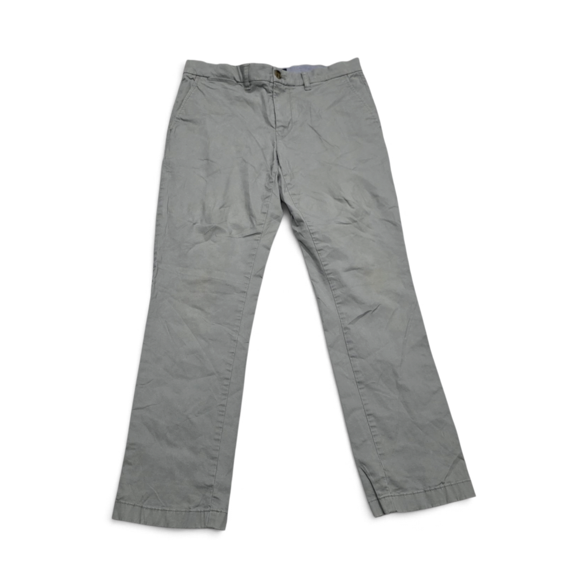 Pantalon Tommy Hilfiger 33x30 Slimfit Gris Casual (Usado)
